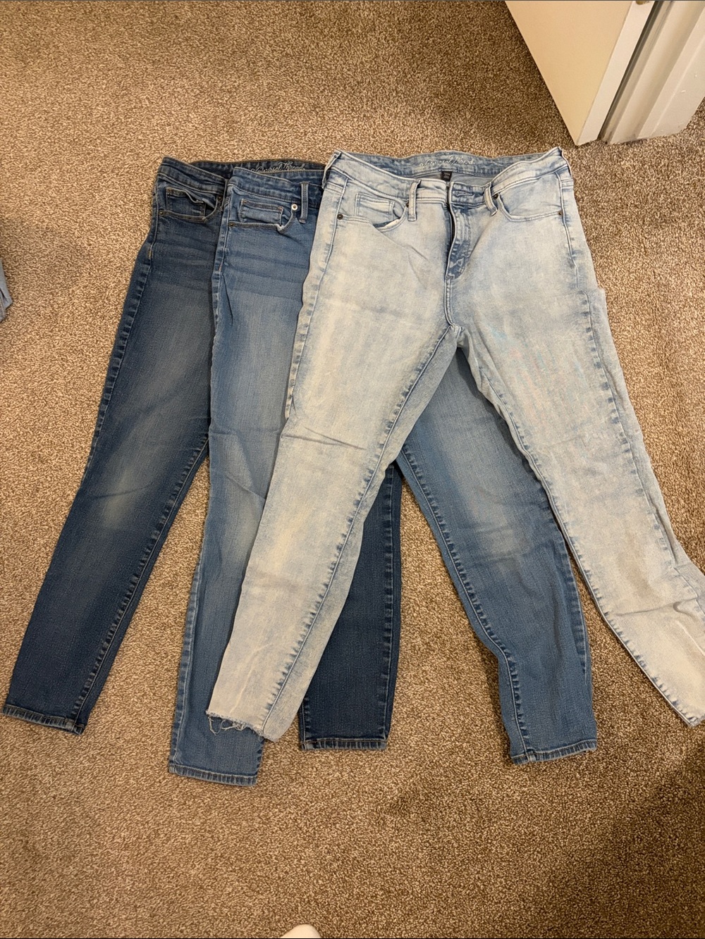 Universal Threads High Rise Skinny Jeans - 3 pair lot